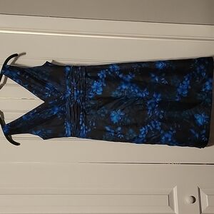 Jones New York - Jones Wear Dress Blue Floral Sheath Dress 4